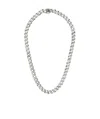 Emanuele Bicocchi Cuban Chain Necklace In White