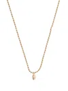 Emanuele Bicocchi Diamond Eye Pendant Necklace In Gold