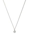 Emanuele Bicocchi Dice Pendant Necklace In Silver