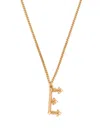 Emanuele Bicocchi E Letter Pendant Necklace In Gold
