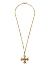 Emanuele Bicocchi Eb Crest Silver Necklace In Gold
