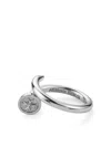 Emanuele Bicocchi Eb Crest Spiral Ring In Silver
