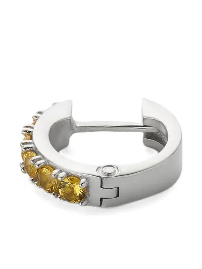 Emanuele Bicocchi Embellished Hoop Earring In Metallic