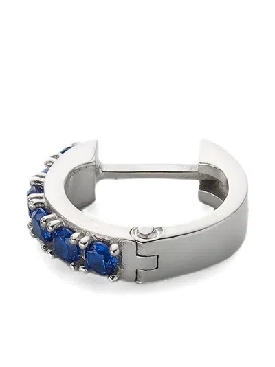 Emanuele Bicocchi Embellished Hoop Earring In Metallic