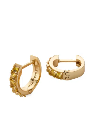 Emanuele Bicocchi Embellished Hoop Earrings In Gold