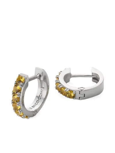 Emanuele Bicocchi Embellished Hoop Earrings In Metallic