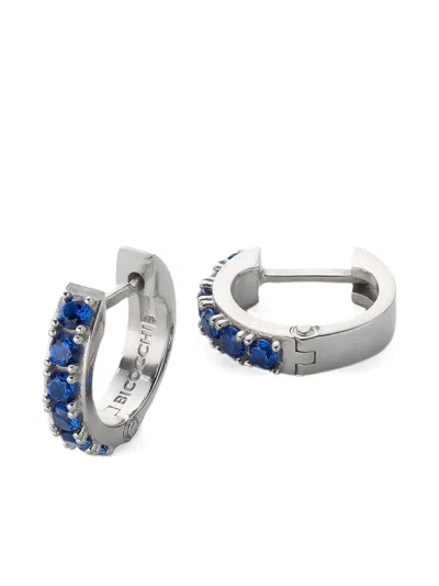 Emanuele Bicocchi Embellished Hoop Earrings In Metallic
