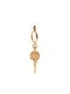 Emanuele Bicocchi Engraved Key-charm Earring In Gold