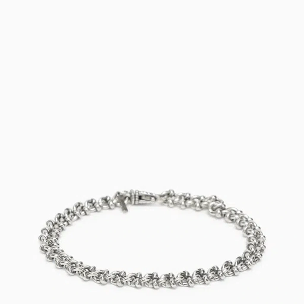 ブレスレット EMANUELE BICOCCHI ESSENTIAL KNOTS BRACELET Emanuele Bicocchi Essential Knots Bracelet In 925 Silver