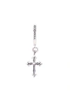 Emanuele Bicocchi Fleury Cross Earring In Silver