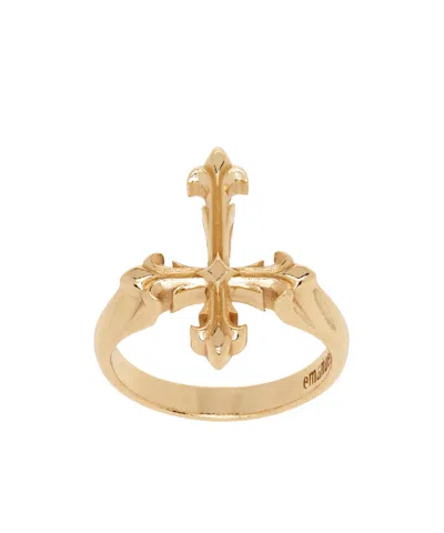 Emanuele Bicocchi Fleury Cross Ring In White