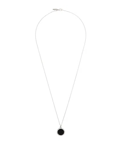 Emanuele Bicocchi Flourish Amulet Necklace In Metallic