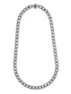 Emanuele Bicocchi Flourish Chain Necklace In Silver