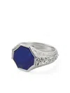 Emanuele Bicocchi Flourish Signet Ring In 银色