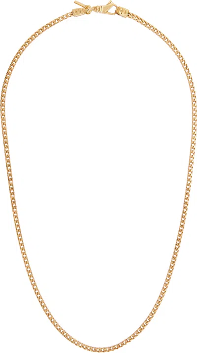 Emanuele Bicocchi Franco Chain Necklace In Gold