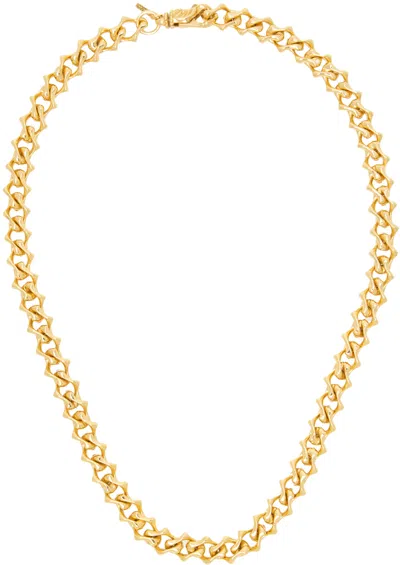 Emanuele Bicocchi Gold Arabesque Chain Necklace