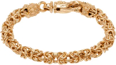 Emanuele Bicocchi Gold Byzantine Chain Bracelet