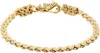 Emanuele Bicocchi Gold Infinity Loop S-link Bracelet In Gold