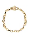 Emanuele Bicocchi Gold-plated Silver Chain Bracelet In Gold