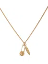 Emanuele Bicocchi Gold-plated Silver Necklace In Gold