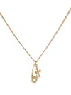Emanuele Bicocchi Gold-plated Silver Pendant Necklace In Gold