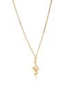 Emanuele Bicocchi Gold Serpens Pendant In Gold