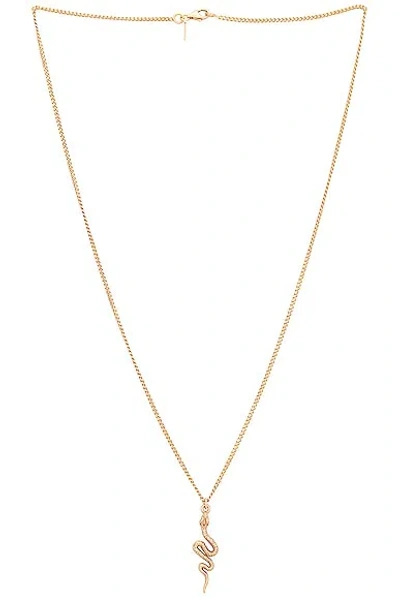 Emanuele Bicocchi Gold Tiny Serpens Pendant