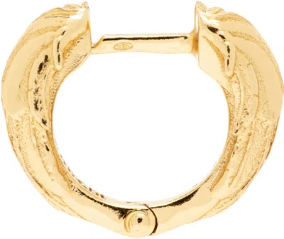 Emanuele Bicocchi Gold Wing Earrings