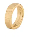 Emanuele Bicocchi Hammered Band Ring In Gold