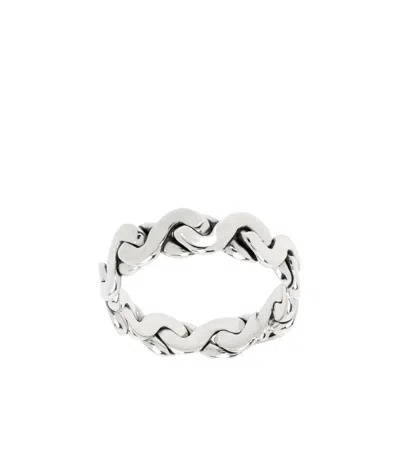Emanuele Bicocchi Hoop Ring In White