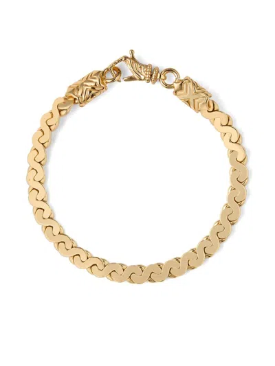 Emanuele Bicocchi Infinity-loop Bracelet In Gold