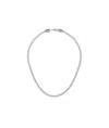 Emanuele Bicocchi Infinity Loop Necklace In White