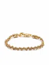Emanuele Bicocchi Knot Braid Bracelet In Gold