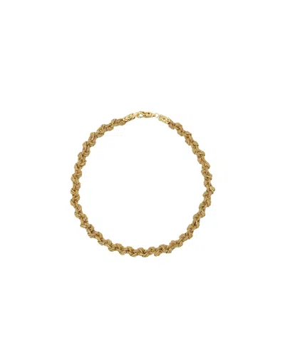 Emanuele Bicocchi Knot Necklace In Yellow