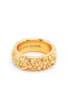Emanuele Bicocchi Grosser Ring Mit Arabesque-motiv In Gold