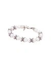 Emanuele Bicocchi Large Pearl Bracelet In White