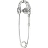 Emanuele Bicocchi Large Pin Earring In Silver