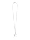 Emanuele Bicocchi Feather And Cross Necklace