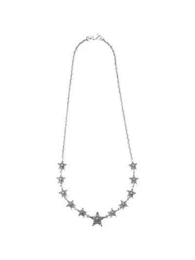 Emanuele Bicocchi Large Stella Necklace In Silver