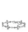 Emanuele Bicocchi Large Sterling Silver Multi-cross Avelli Bracelet In Silver