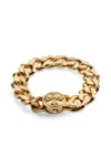 Emanuele Bicocchi Logo-engraved Bracelet In Gold