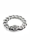 Emanuele Bicocchi Logo-engraved Bracelet In Silber
