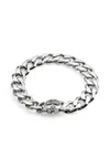 Emanuele Bicocchi Logo-engraved Bracelet In Silber