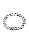 Emanuele Bicocchi Logo-engraved Bracelet In Silver