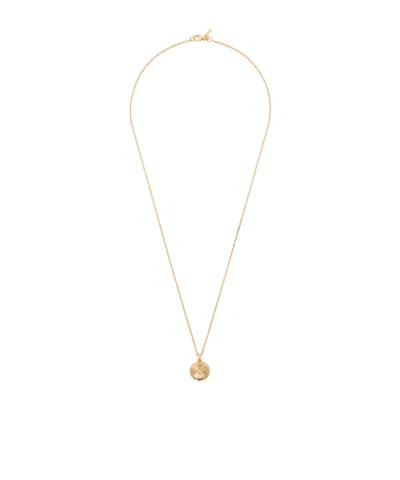 Emanuele Bicocchi Logo Scudo Necklace In Gold