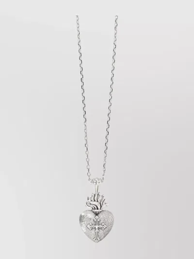 Emanuele Bicocchi Medium Sacred Heart Necklace