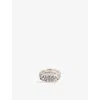 Emanuele Bicocchi Mens Arabesque Engraved Sterling Silver Ring