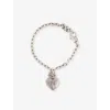 Emanuele Bicocchi Mens  Sacred Heart 925 Sterling-silver Bracelet