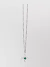 Emanuele Bicocchi Mini Crest Necklace + Star Pendant In Metallic