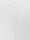Emanuele Bicocchi Mini Crest Star Pendant Necklace In Metallic